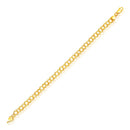 5.0 mm 14k Yellow Gold Lite Charm Bracelet-2