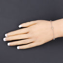 1.83 Carat Genuine Multi Stones .925 Sterling Silver Bracelet-9