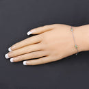 1.75 Carat Genuine Peridot .925 Sterling Silver Bracelet-9