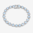 10.50 Carat Genuine Blue Topaz .925 Sterling Silver Bracelet-11