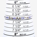 1.81 Carat Genuine Tanzanite and White Topaz .925 Sterling Silver Bracelet-13