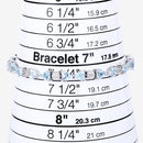 11.10 Carat Genuine Blue Topaz and White Diamond .925 Sterling Silver Bracelet-13