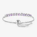2.64 Carat Genuine Amethyst .925 Sterling Silver Bracelet-12