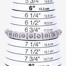 1.10 Carat Genuine Tanzanite .925 Sterling Silver Bracelet-13