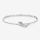 0.88 Carat Genuine Multi Sapphire .925 Sterling Silver Bracelet-12