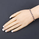 1.80 Carat Genuine Garnet .925 Sterling Silver Bracelet-9