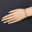 1.83 Carat Genuine Blue Sapphire and White Diamond .925 Sterling Silver Bracelet-9