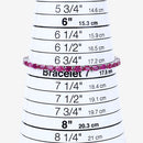 9.18 Carat Genuine Ruby 10K White Gold Bracelet-9