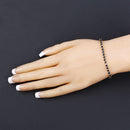3.13 Carat Genuine Blue Sapphire 14K Yellow Gold Bracelet-8