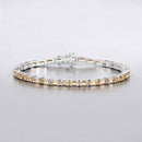 12.80 Carat Genuine Citrine .925 Sterling Silver Bracelet-3