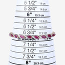 7.78 Carat Genuine Ruby and White Diamond 10K Yellow Gold Bracelet-9