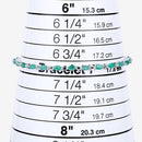 3.24 Carat Genuine Zambian Emerald .925 Sterling Silver Bracelet-5