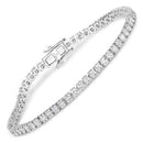 5.10 Carat Lab Grown Diamond 14K White Gold Bracelet-1
