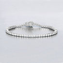 5.10 Carat Lab Grown Diamond 14K White Gold Bracelet-3