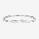 5.10 Carat Lab Grown Diamond 14K White Gold Bracelet-5