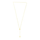 14k Yellow Gold Rosary Necklace-1