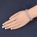 14.11 Carat Genuine Aquamarine .925 Sterling Silver Bracelet-11