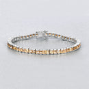 8.25 Carat Genuine Citrine .925 Sterling Silver Bracelet-9