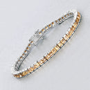 8.25 Carat Genuine Citrine .925 Sterling Silver Bracelet-4