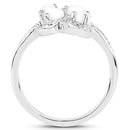 0.60 Carat Genuine Opal .925 Sterling Silver Ring-2