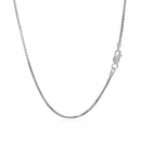 14k White Gold Ice Chain 1.3mm-3