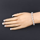 10.26 Carat Genuine Opal .925 Sterling Silver Bracelet-10
