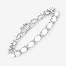 10.26 Carat Genuine Opal .925 Sterling Silver Bracelet-12