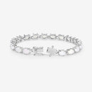 10.26 Carat Genuine Opal .925 Sterling Silver Bracelet-13