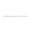 10K Yellow Gold 4.00 Cttw Channel Set Round Diamond Tennis 7" Bracelet (J-K Color, I1-I2 Clarity)-4
