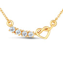 0.24 Carat Genuine Aquamarine .925 Sterling Silver Necklace-1
