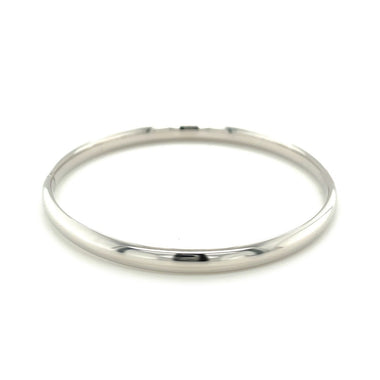 Classic Bangle in 14k White Gold (5.0mm) - 0