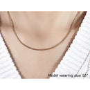 14k Yellow Gold Solid Round Box Chain 1.6 mm-4