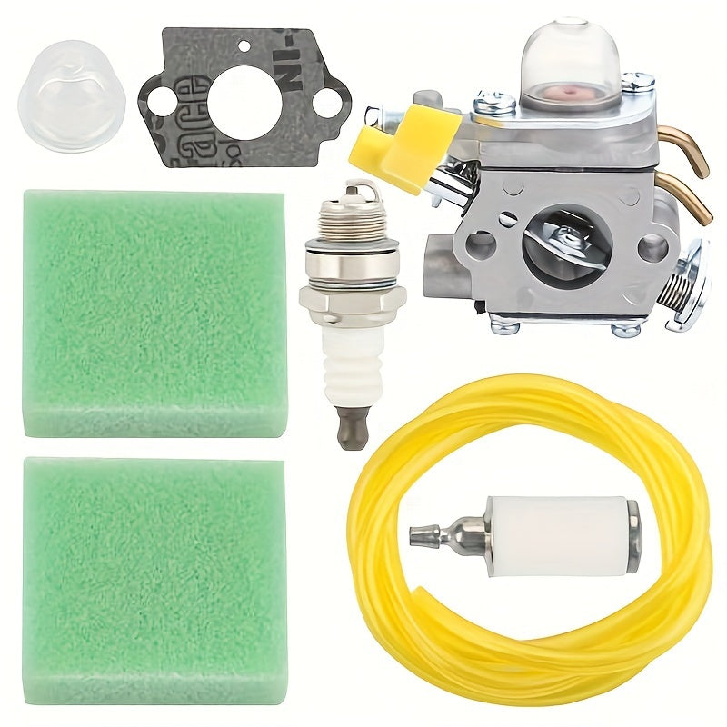 Hipa 3074504 Carburetor Kit For Ryobi RY26540 RY26941 RY26000 RY09600 RY09605 RY30963 RY30542 Engine - 0