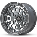 Overland Sector Badlander Forged 17x9 -18 5x127mm 71.5mm Gloss Gun Metal Machined Face-3