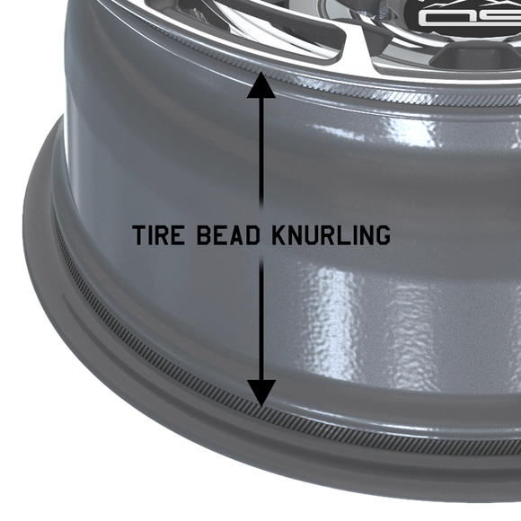 Overland Sector Badlander Forged 17x9 +0 6x135/6x139.7mm 106.1mm Gloss Gun Metal/Machined Face