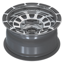 Overland Sector Badlander Forged 17x9 -35 6x139.7mm 106.1mm Gloss Gun Metal Machined Face-4
