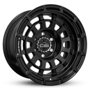 Overland Sector Badlander Forged 17x9 -35 6x139.7mm 106.1mm All Satin Black-1
