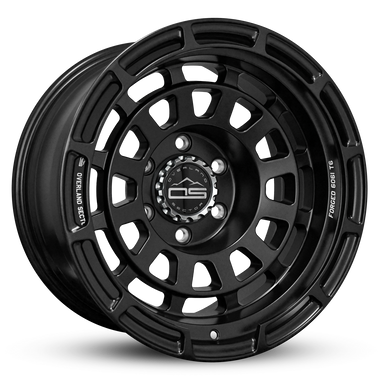 Overland Sector Badlander Forged 17x9 -35 6x139.7mm 106.1mm All Satin Black