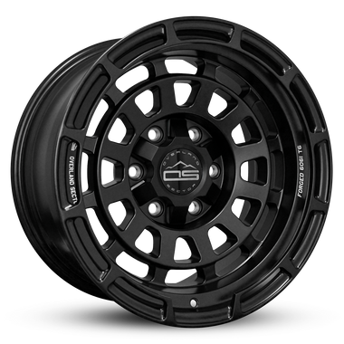 Overland Sector Badlander Forged 17x9 +0 6x135/6x139.7mm 106.1mm All Satin Black