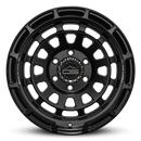 Overland Sector Badlander Forged 17x9 -12 6x139.7mm 106.1mm All Satin Black-2