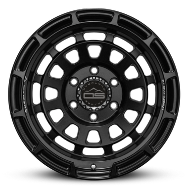 Overland Sector Badlander Forged 17x9 -12 6x139.7mm 106.1mm All Satin Black - 0