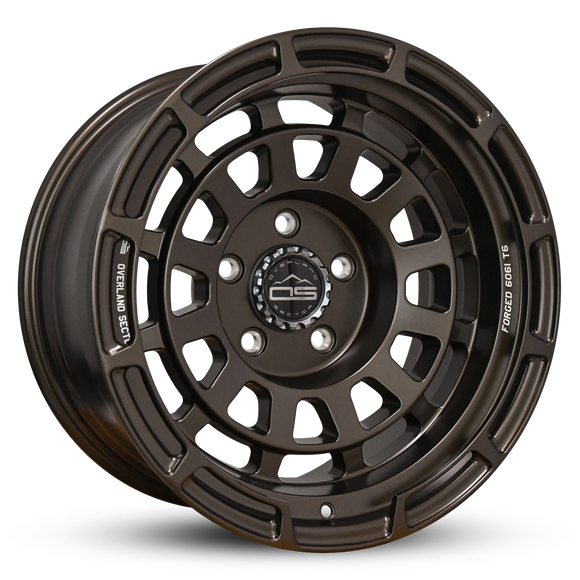 Overland Sector Badlander Forged 17x9 -18 5x127mm 71.5mm All Satin Mocha Bronze