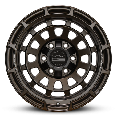 Overland Sector Badlander Forged 17x9 +0 6x135/6x139.7mm 106.1mm All Satin Mocha Bronze - 0