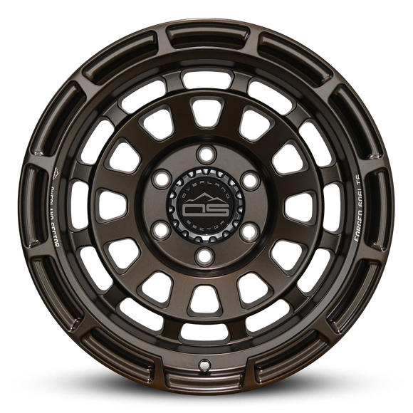 Overland Sector Badlander Forged 17x9 -35 6x139.7mm 106.1mm All Satin Mocha Bronze