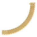 14k Yellow Gold Flexible Panther 9.0mm Line Bracelet-1