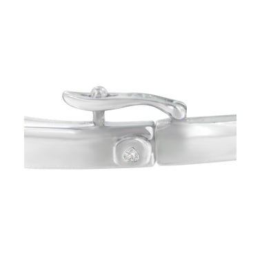 14K Two-Toned Gold Princess Cut Diamond Fashion Bangle (1 cttw, H-I Color, SI1-SI2 Clarity) - 0