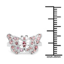 0.83 Carat Genuine Pink Tourmaline .925 Sterling Silver Ring-3