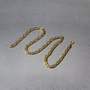 14k Yellow Gold Fancy Byzantine Chain Necklace-4