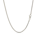 14k White Gold Franco Chain 1.2mm-3