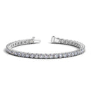 Lab Grown Round Diamond Tennis Bracelet in 14k White Gold (8 cctw F/G  VS2/SI1)-1